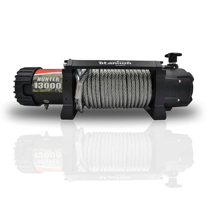 Лебідка електрична лебетка автомобільна  Titanium Hunter 13000Lbs 5.9т