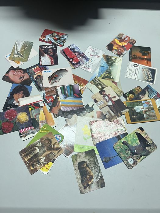 Lote de 300 calendários de bolso