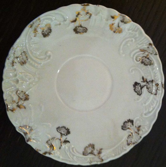 Chavenas de Café Antigas com Dourados