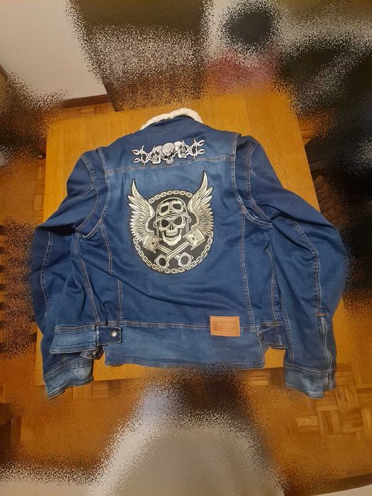 Casaco Mota OVERLAP Matheo Smalt Denim
