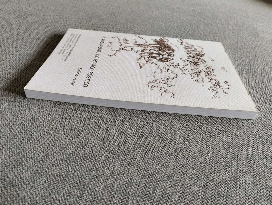 Livro "Planeamento do espaço rústico" de Sidónio Pardal