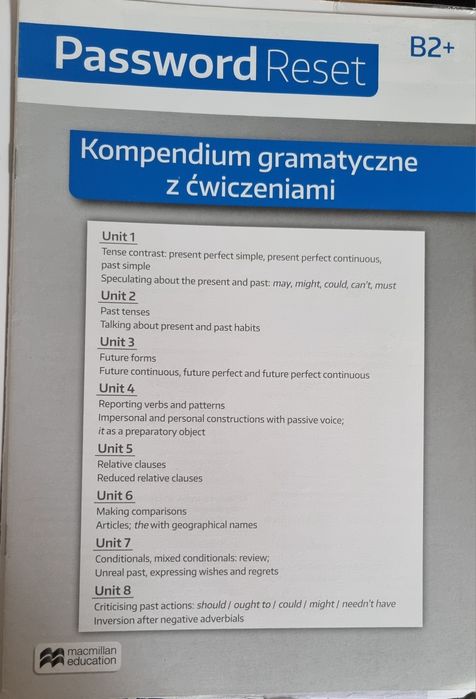Password Reset Student's Book B2+
