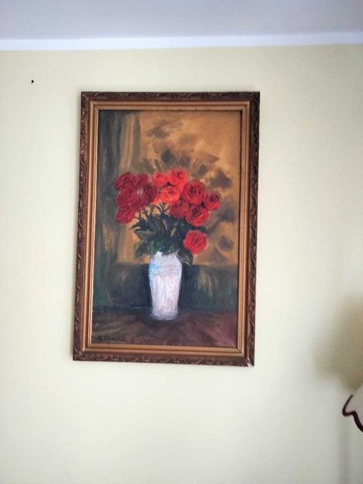 Obraz olejny Znanej zakopiańskiej malarki Kazimiery Roman