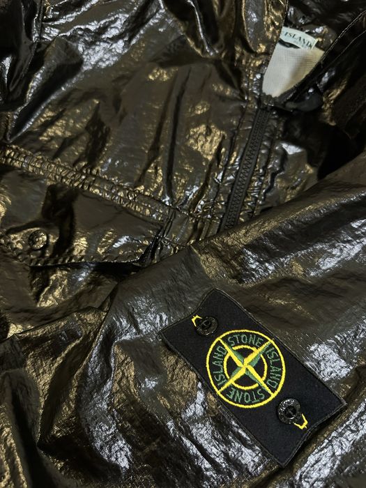 stone island jacket liquid polyurethane/куртка stone island винтаж