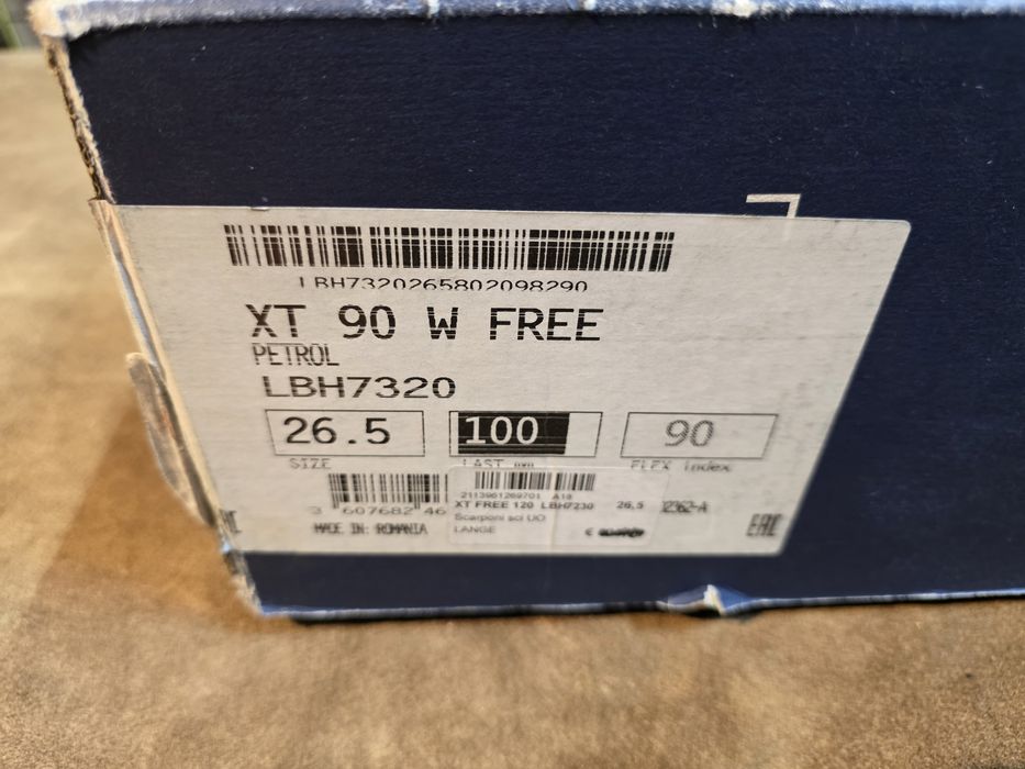 Buty lange XT 90 FREE SKITOUR