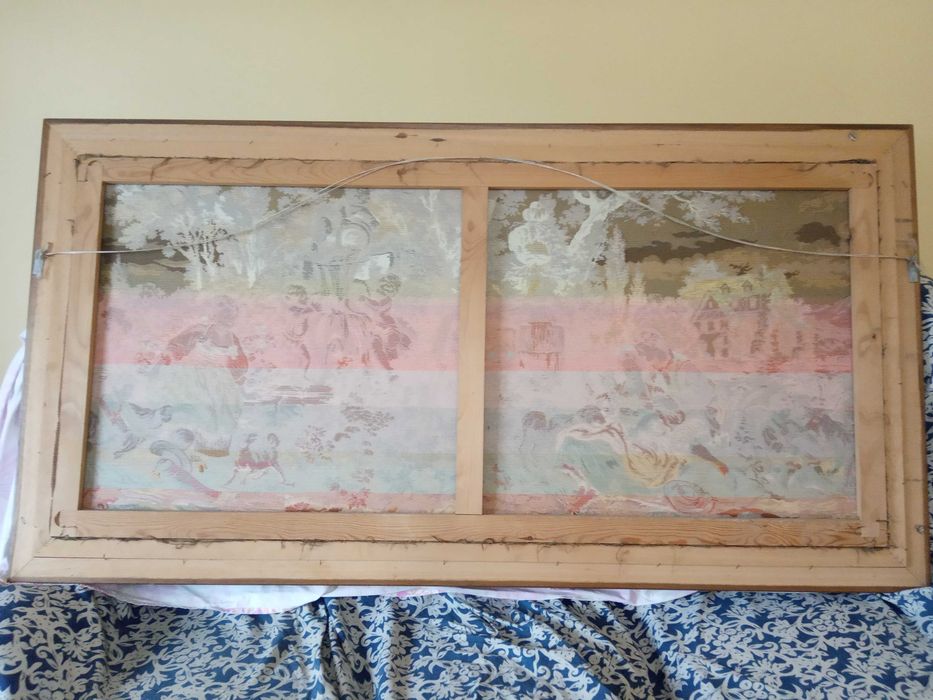 Tapeçaria com moldura - como nova