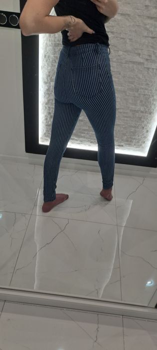 Spodnie w paski roz S