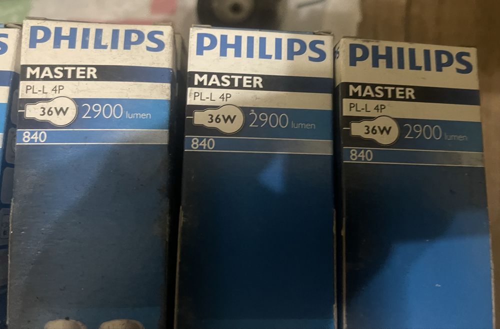 Люминесцентна лампа Philips MASTER PL-L 36W/840/4P 2G11