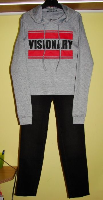 Jeansy jegginsy rozm. 146 - nowe