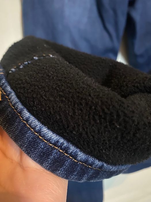 Джинсы зимние теплые