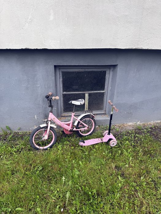 Oddam rowerek dzieciecy  wraz z hulajnagą