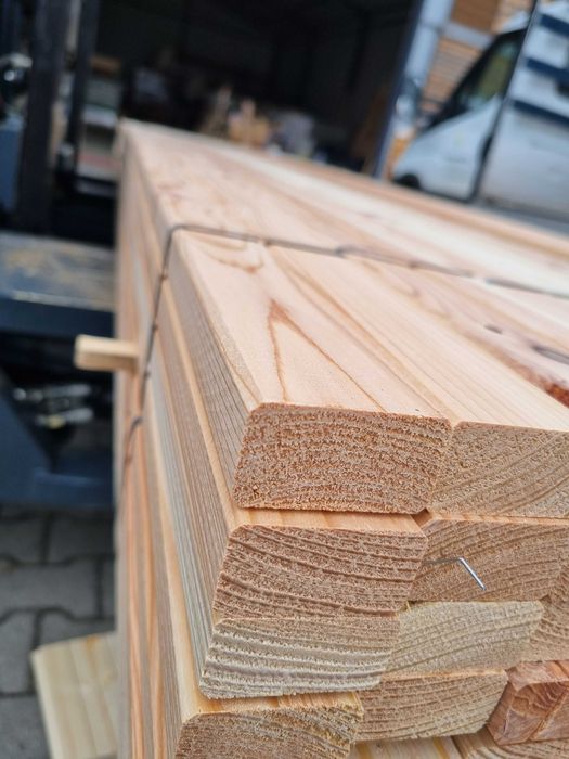 Lamela , Kantówka 24x45mm Modrzew Europejski