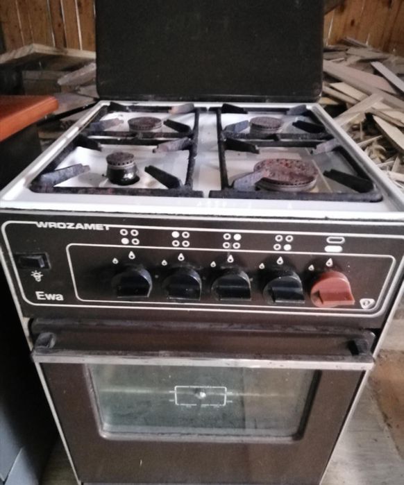 Kuchenka gazowa z demontażu