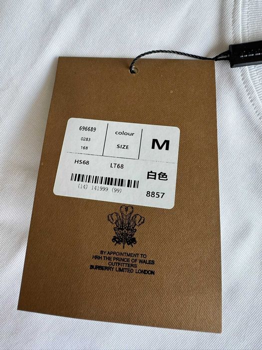 Burberry London T-shirt Branca