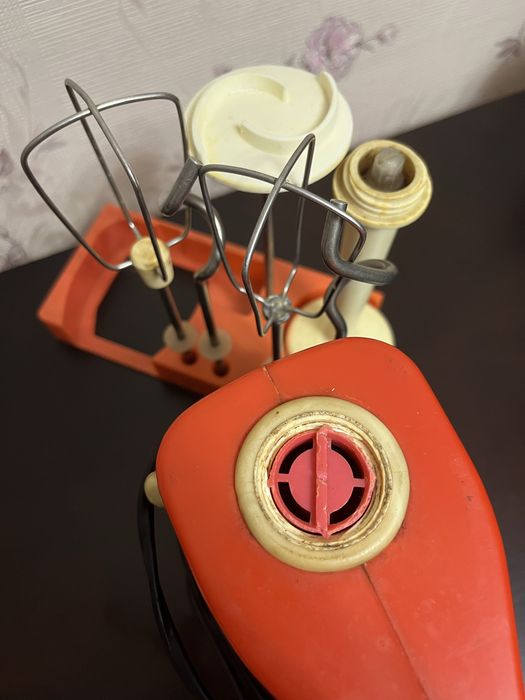 Винтажный миксер / блендер «Росток» СССР (рабочий, полный комплект)