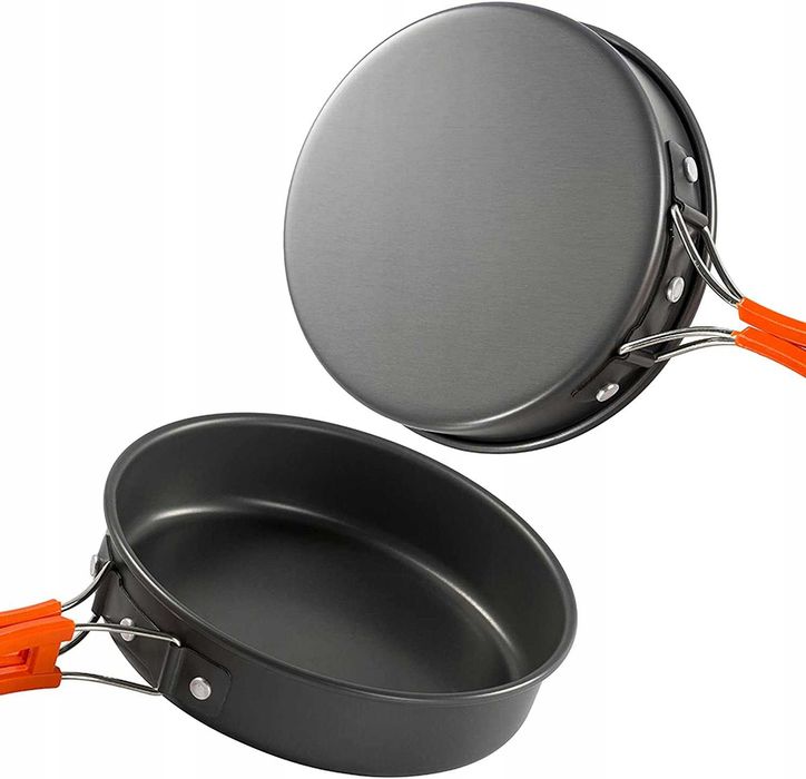 Komplet Naczyń Turystycznych 18w1 Camping TOP! NOWE