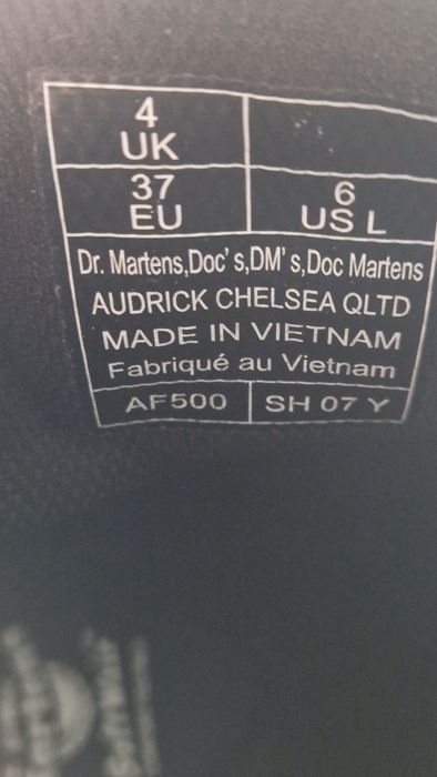 Dr Martens Audrick Chelsea buty damskie roz.37 jak nowe