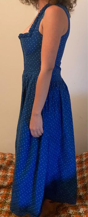 Vestido austriaco Hasegg Tratchen XL /42 /14 vintage