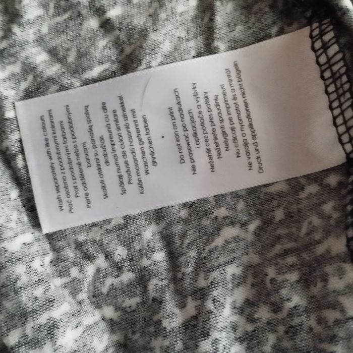 Narzutka blezer czarno-biały rękaw 3/4 rozmiar XS