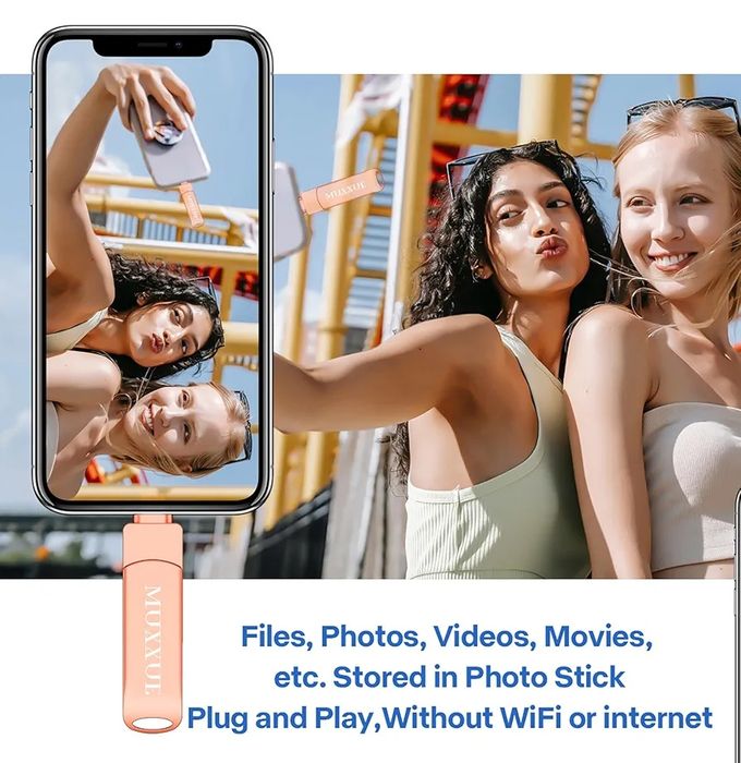 Pamięć Flash USB 3 w 1 256 GB iOS, Android  O374