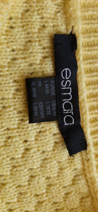 Żółty sweter 44/46
