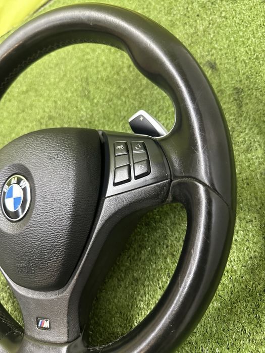 Кермо руль M з подушкою та підкермовими пелюстками BMW X5 E70 X6 E71 БМВ Х5 Е70 Х6 Е71