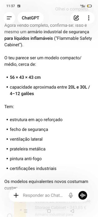 Cofre -Armário 512€. Oportunidade
