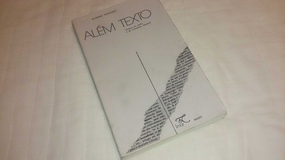além do texto (ramiro teixeira) 1ª edição 1989
