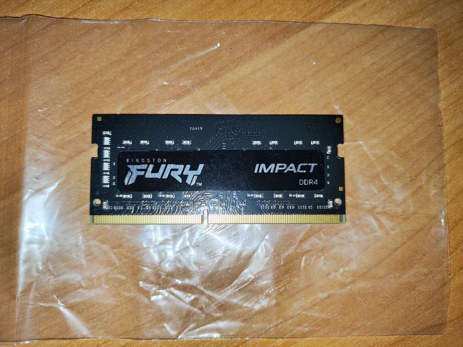 Kingston fury DDR4 SODIMM 16gb 3200