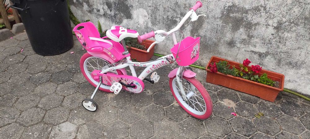 Bicicleta de criança Minnie