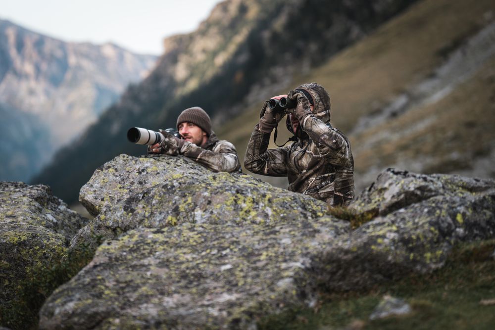 Binóculos de Caça 900 10x42 Estanques Caqui