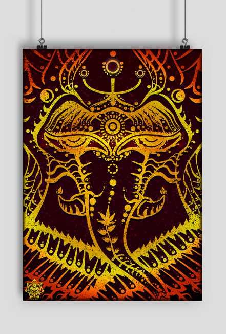 Plakat - 'Nesha' Print 118x84cm (A0) - Dżuls Art