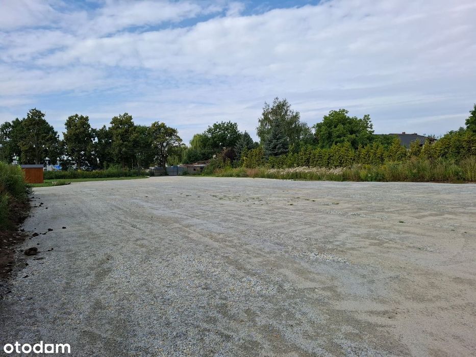 Działka pod magazyn / skład materiałów przy autostradzie A4