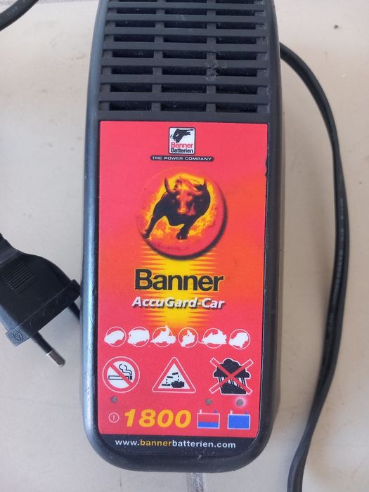Banner carregador baterias 12V