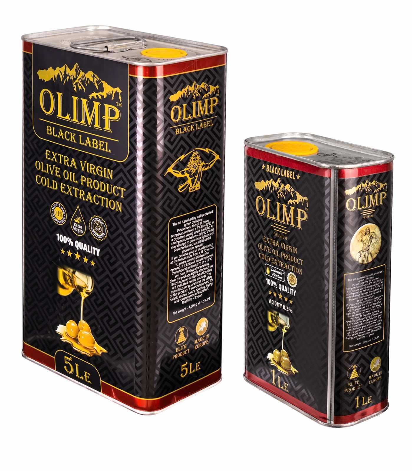 Оливкова олія «Oлімп» Блек Лейбл. Опт.5л.: 335 грн. - Продукты питания ...