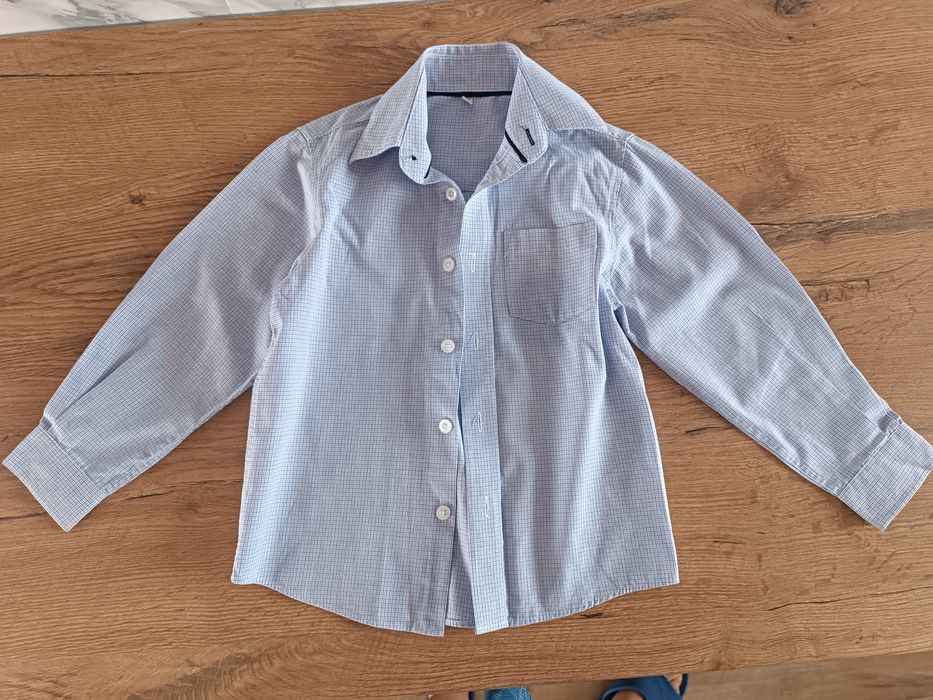 Koszula dla chłopca 110 kratka C&A