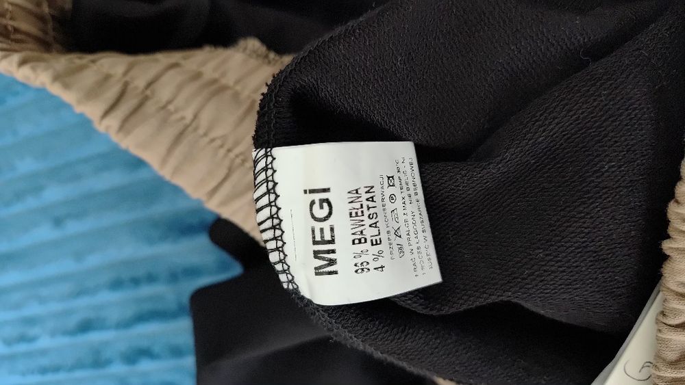 Bluza czarna 3/4rękaw megi nowa