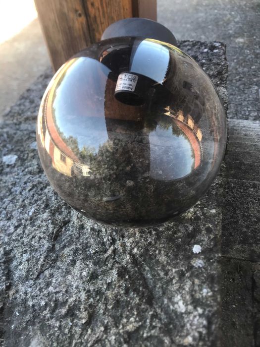 Candeeiro/aplique de exterior em forma de bola