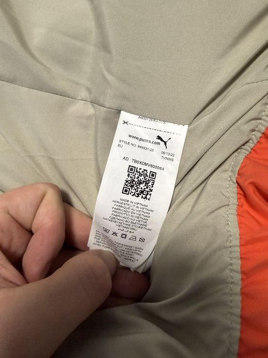 Куртка пуховик Puma, зимова