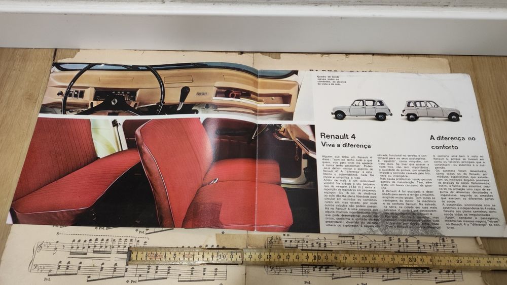 Catálogo Renault 4 Antigo