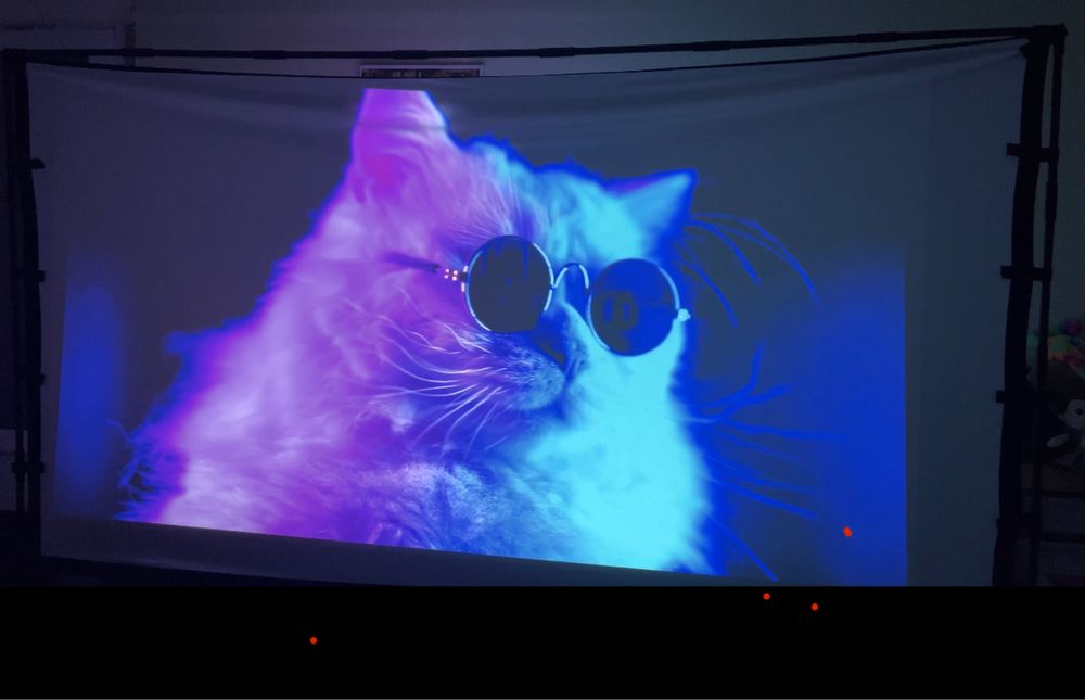 ОРЕНДА! DLP Проектор NEC M402H з портативним екраном 120 дюймів