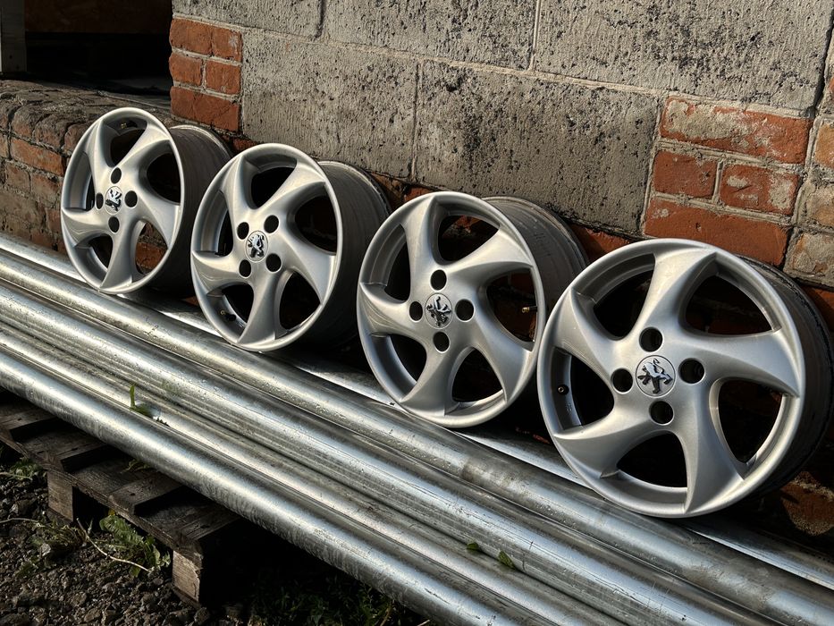 Alufelgi peugeot 206 4x108 15” 15cali bdb stan