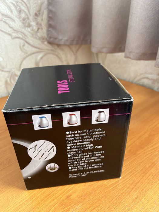 Кульковий стерилізатор для манікюрних та перукарських інструментів