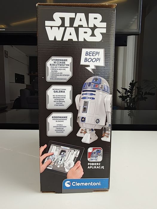 R2D2 zdalnie sterowany robot STAR WARS od Clementoni