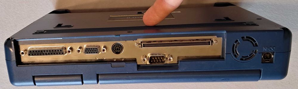 Retro Laptop Unikat Vobis Highscreen Blue Note II (Luigi Colani)