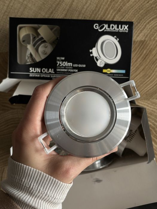 Zestaw opraw sufitowych ruchomych led goldlux