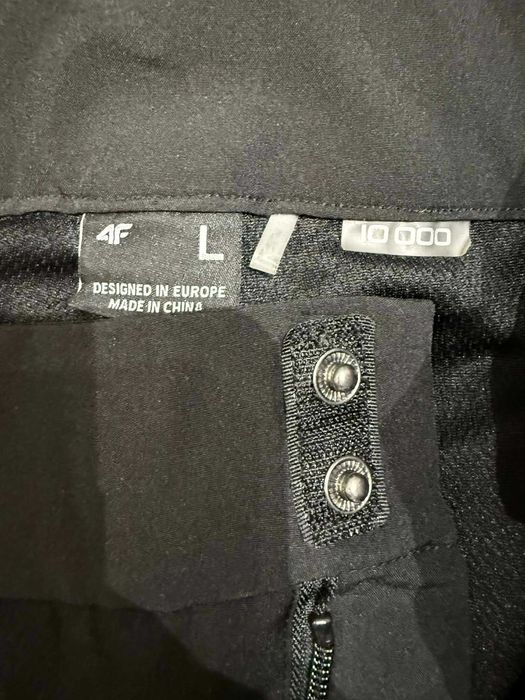 spodnie męskie narciarskie 4F SPODNIE SPMN004 BLACK