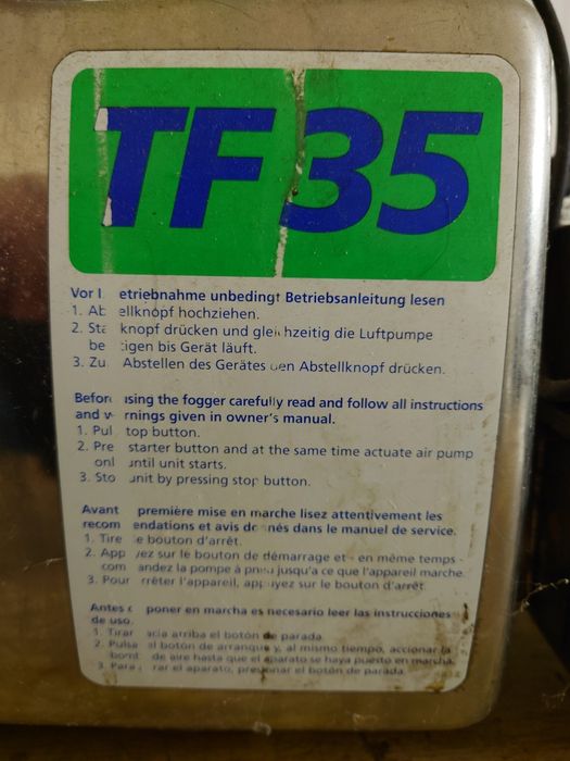 Zamglawiacz termiczny IGEBA TF 35