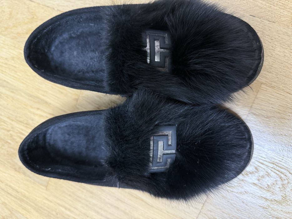Уги мокасіни лофери на хутрі 36 р