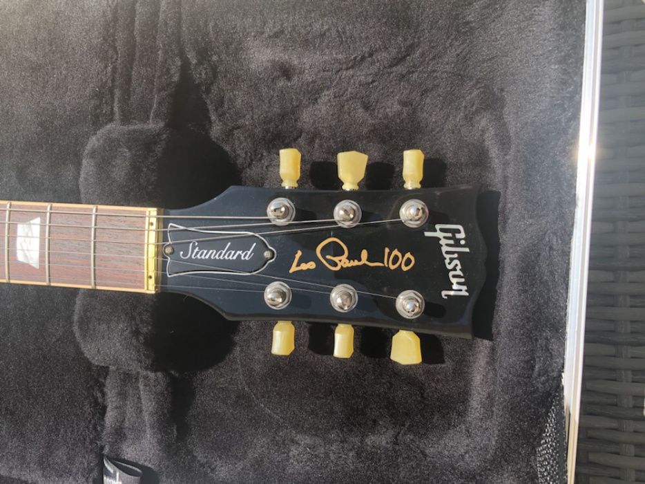 Guitarra Gibson Les Paul Standard 2015 -Wine Red *Guitarra e cor rara*